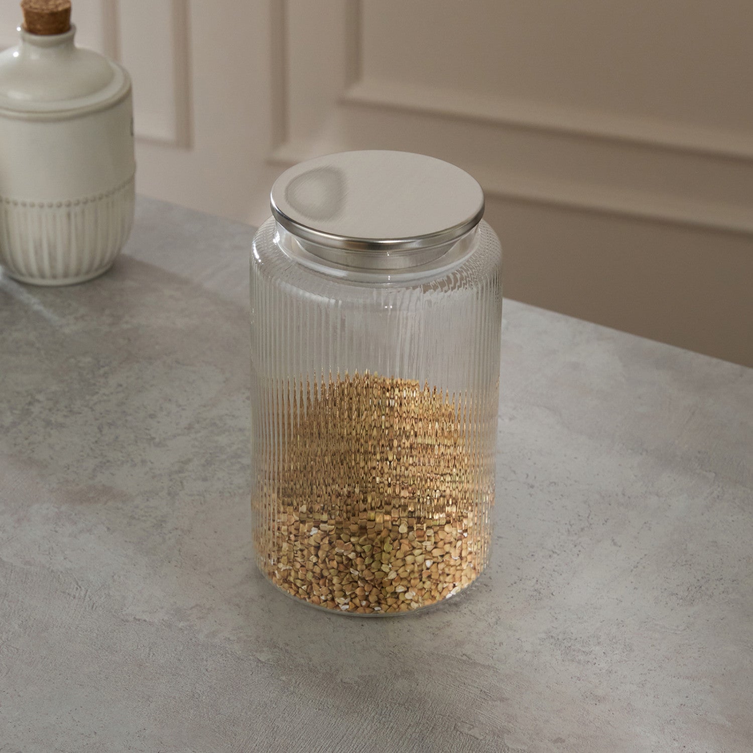 Bocal de Rangement Soffio Glass